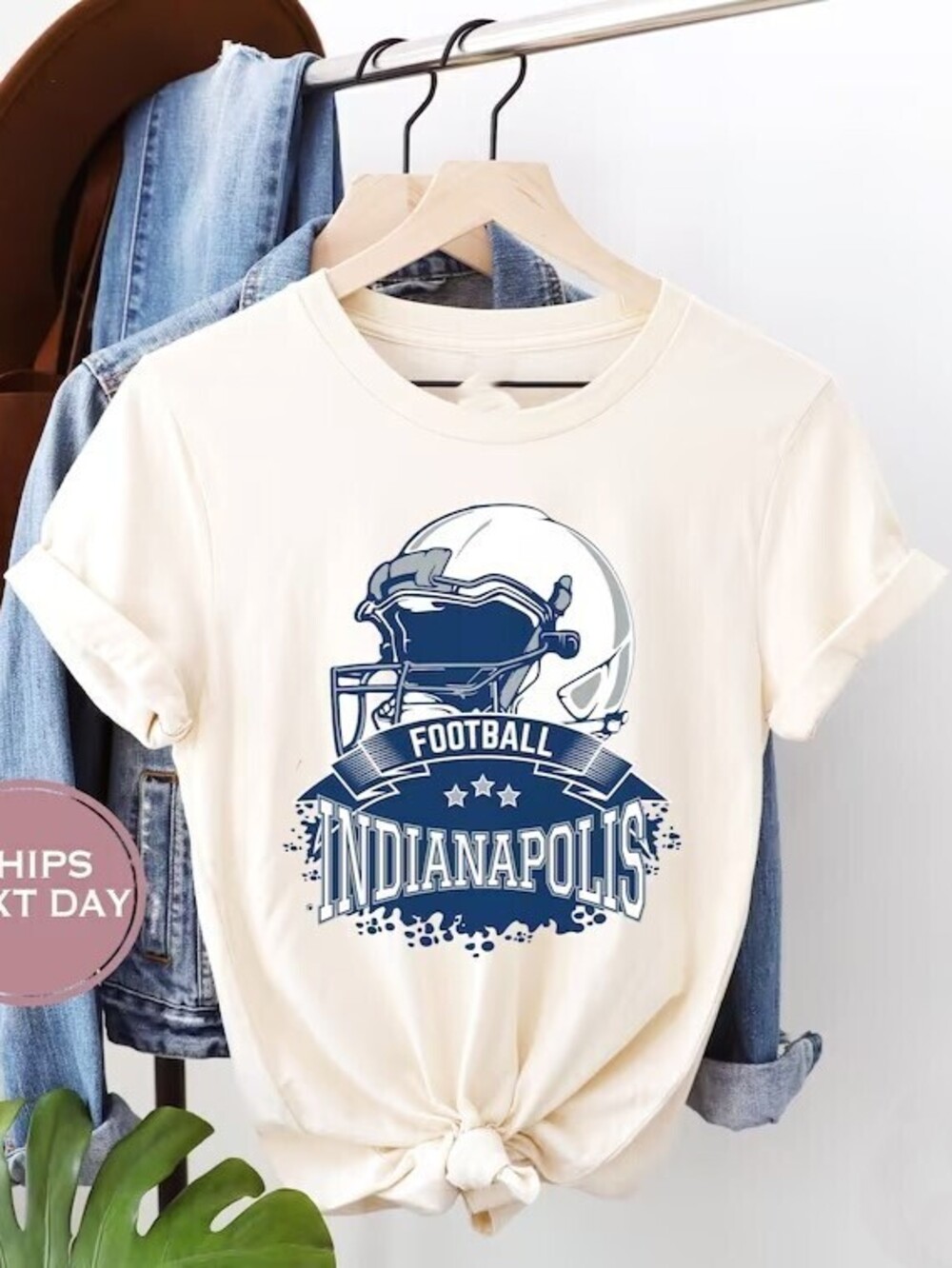 Retro Indianapolis Football Shirt Womens Toddler Tee
